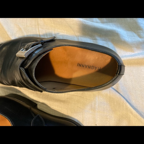 Magnanni Black Men\'s Dress Shoes Size 10